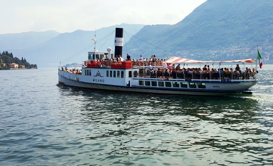  Lake Como boat 'Milano' 